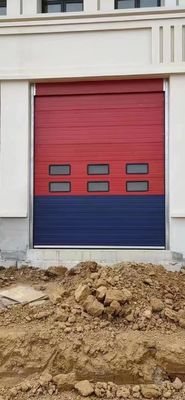 Pvc 380V 50HZ র‍্যাপিড রোলার ডোর IP55 পাওয়ার 0.75KW - 1.50KW স্বচ্ছ উইন্ডো সহ