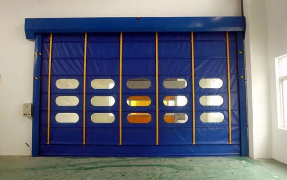 সহজ ইনস্টলেশন এবং উন্নত নিরাপত্তা সহ ভারী দায়িত্ব ইস্পাত দ্রুত রোলার দরজা দ্রুত ভাঁজ রোলার শাটার দ্রুত দরজা
