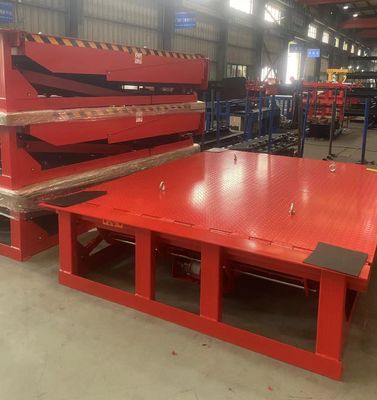 25000-40000LBS ধারণক্ষমতা নিরাপদ নকশা কর্মশালা স্বয়ংক্রিয় ডক প্লেট ডক দরজা লেভেলার ভারী দায়িত্ব জলবাহী