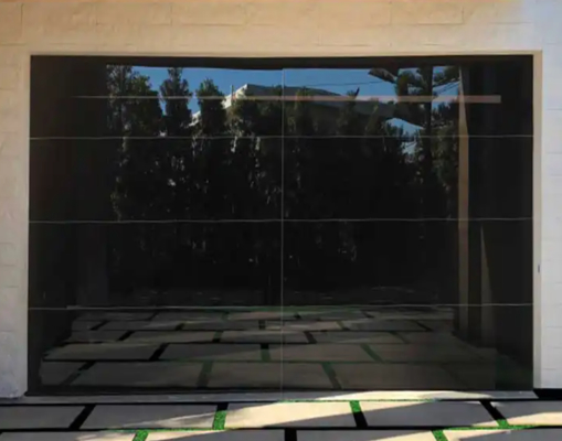 চীন সরবরাহকারী অ্যালুমিনিয়াম ক্লিয়ার ফুল ভিউ কাস্টমাইজড জল নিরোধক ক্লাস ৩ স্বচ্ছ কাঁচের সেকশনাল গ্যারেজ দরজা ম্যানুয়াল বা স্বয়ংক্রিয় ওপেনিং টাইপ ব্রাউন