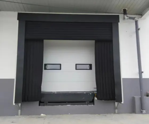 চমৎকার আবহাওয়া প্রতিরোধের শিল্প নিয়মিত নিরোধক বায়ুরোধী সিলড ইনফ্ল্যাটেবল ডক আশ্রয় বাড়ানো পিভিসি সিল কুশন গুদাম এবং কর্মশালা উপাদান সরবরাহকারী জন্য