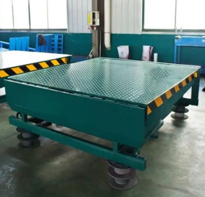 Hydraulic Loading Dock Leveler Workshop Automatic Dock Plate Safe Design for Smooth Electric Container Equipment Mobile Truck Loading and Unloading
