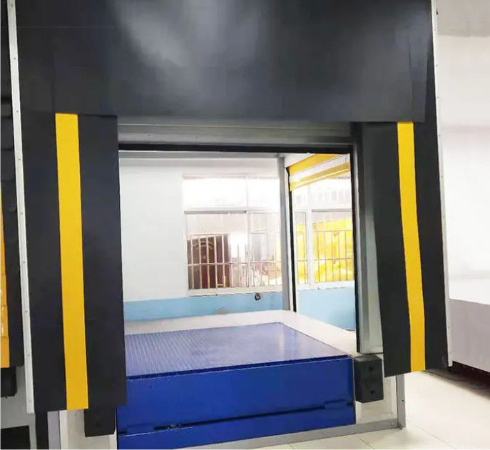 আধুনিক গ্যালভানাইজড স্টীল লিনার লোডিং ডক আশ্রয় উপাদান সুরক্ষার জন্য সহজ ইনস্টলেশন