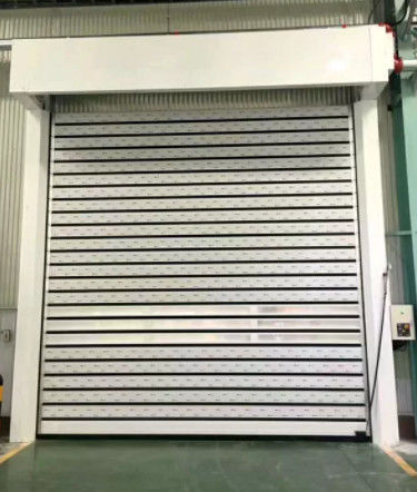 উন্নত 0.75KW মোটর পাওয়ার অ্যালুমিনিয়াম স্পিড স্পিরাল দরজা টাইট পরিবেশে জন্য