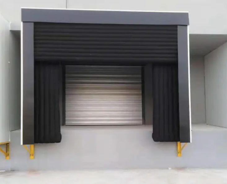 চমৎকার আবহাওয়া প্রতিরোধের শিল্প নিয়মিত নিরোধক বায়ুরোধী সিলড ইনফ্ল্যাটেবল ডক আশ্রয় বাড়ানো পিভিসি সিল কুশন গুদাম এবং কর্মশালা উপাদান সরবরাহকারী জন্য